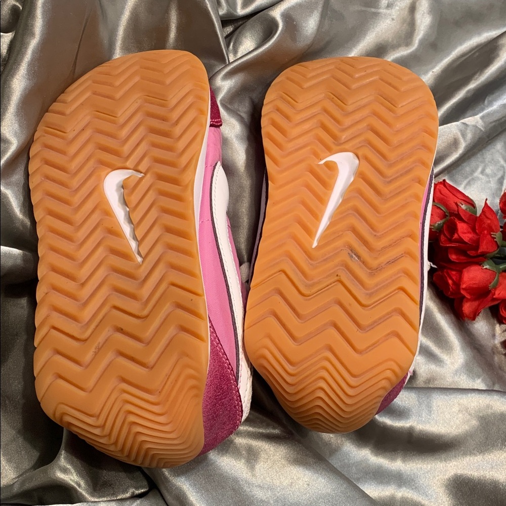 🌹WOMEN'S NIKE PACIFIC • PINK & WHITE SNEAKERS • - Picture 8 of 12
